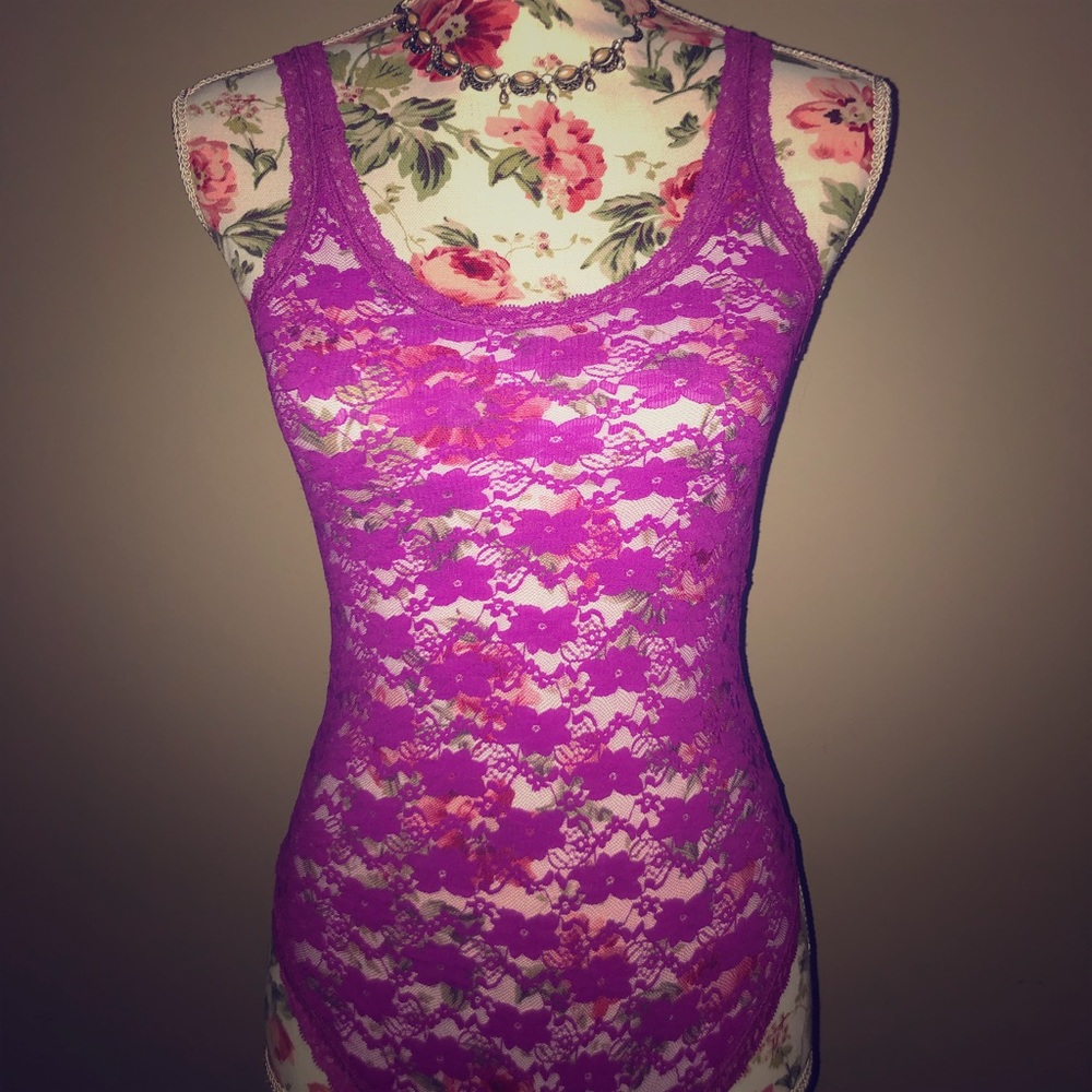 Lace body suit